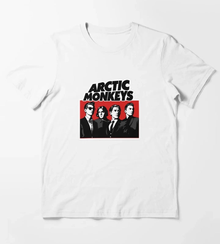 Arctic Monkeys Retro T-Shirt White