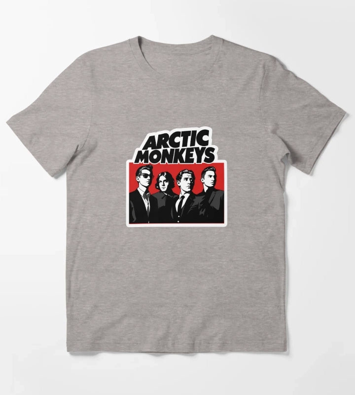 Arctic Monkeys Retro T-Shirt Heather Grey