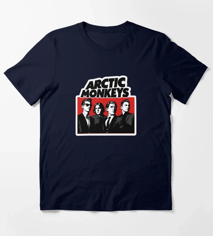 Arctic Monkeys Retro T-Shirt Navy
