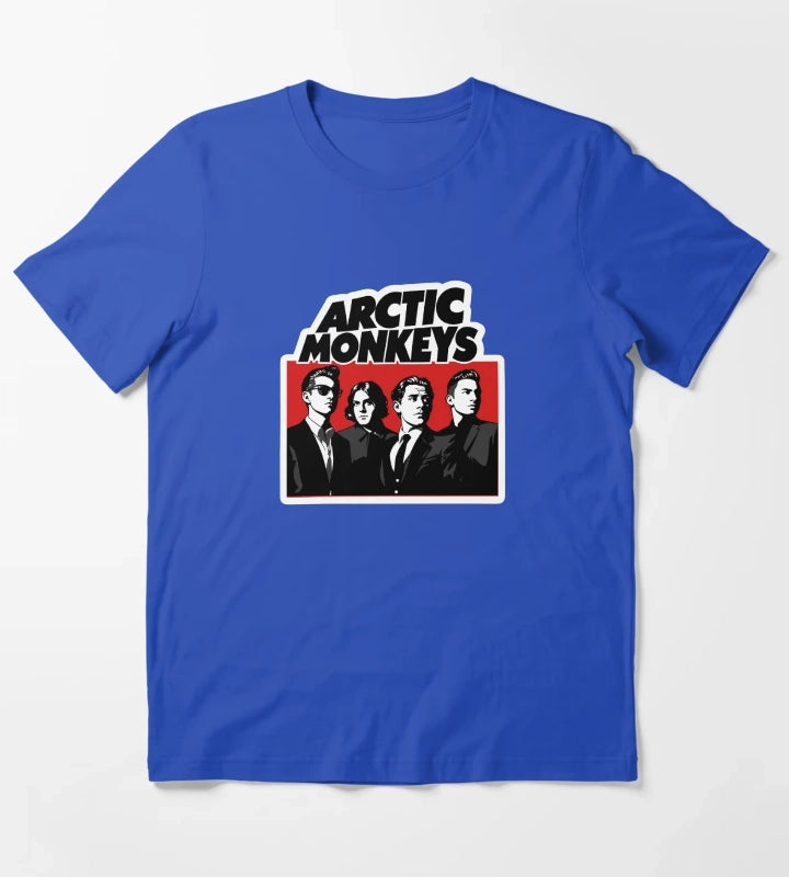 Arctic Monkeys Retro T-Shirt Blue