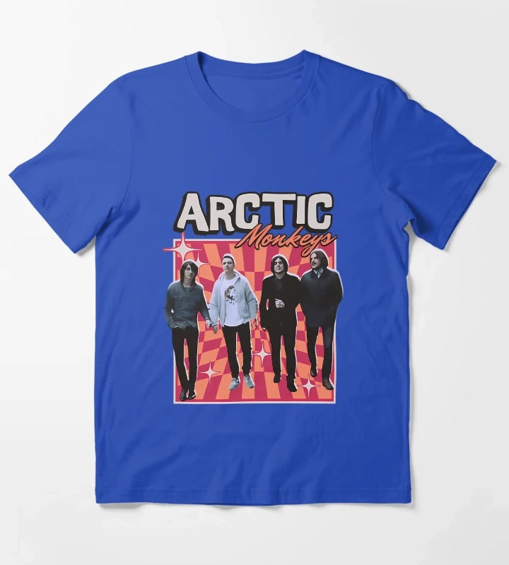 Arctic Monkeys Rock Band T-Shirt Blue