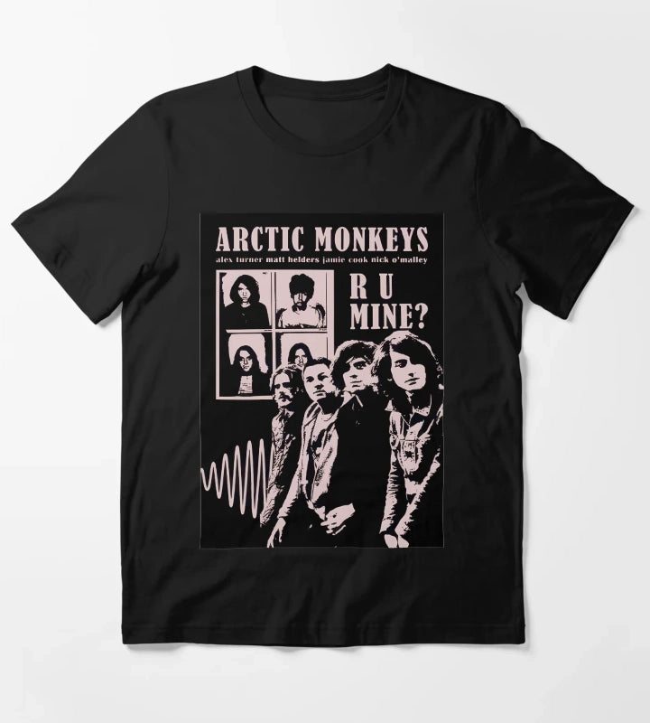 Arctic Monkeys Ru Mine Band Members Design T-Shirt