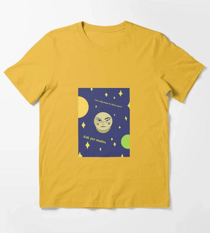 Arctic Monkeys Star Treatment Lyrics Art T-Shirt Yellow
