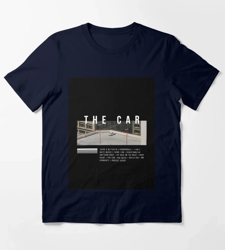 Arctic Monkeys The Car Album Art T-Shirt Navy