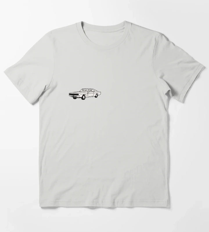 Arctic Monkeys The Car Album Sticker T-Shirt Light Grey