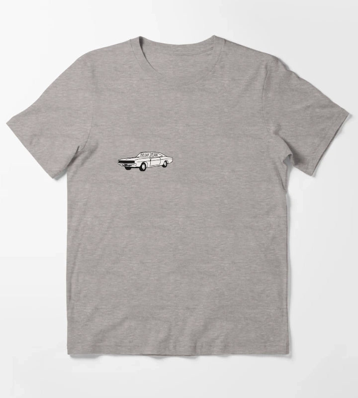 Arctic Monkeys The Car Album Sticker T-Shirt Heather Grey