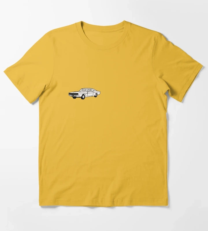 Arctic Monkeys The Car Album Sticker T-Shirt Yellow