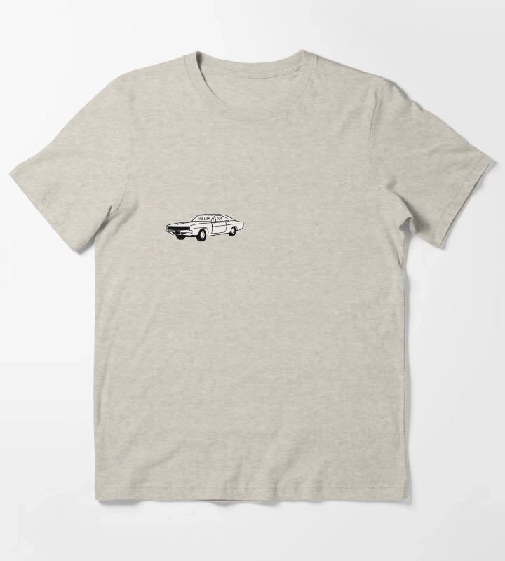 Arctic Monkeys The Car Album Sticker T-Shirt Cream