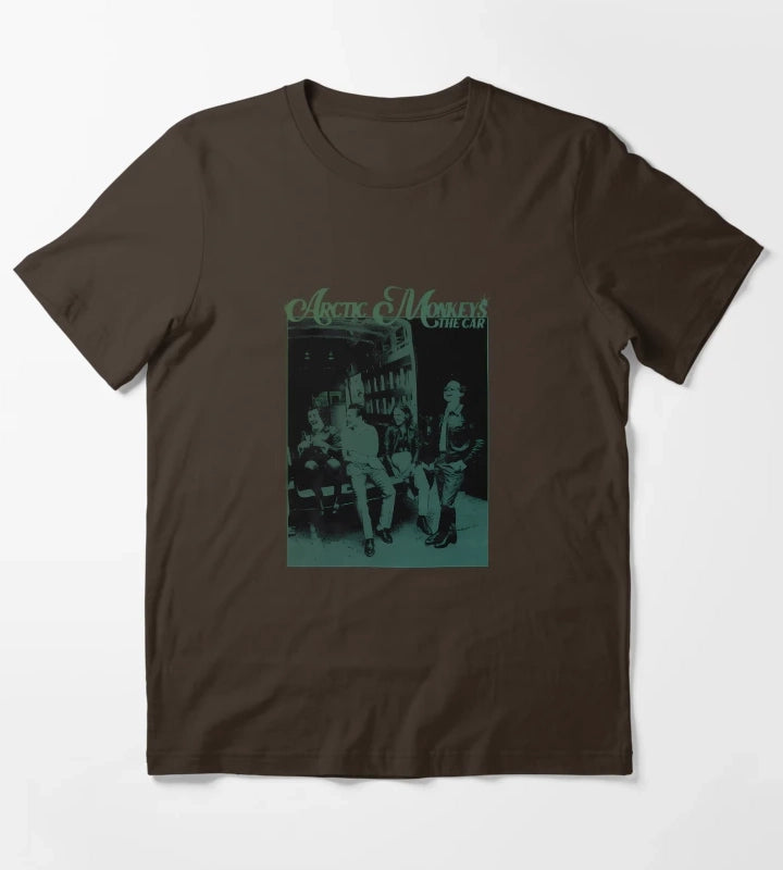 Arctic Monkeys The Car T-Shirt Brown