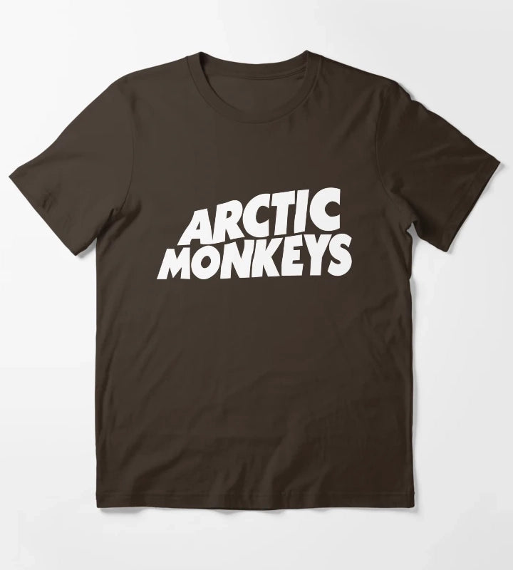 Arctic Monkeys Vintage Iconic Album Art T-Shirt Brown