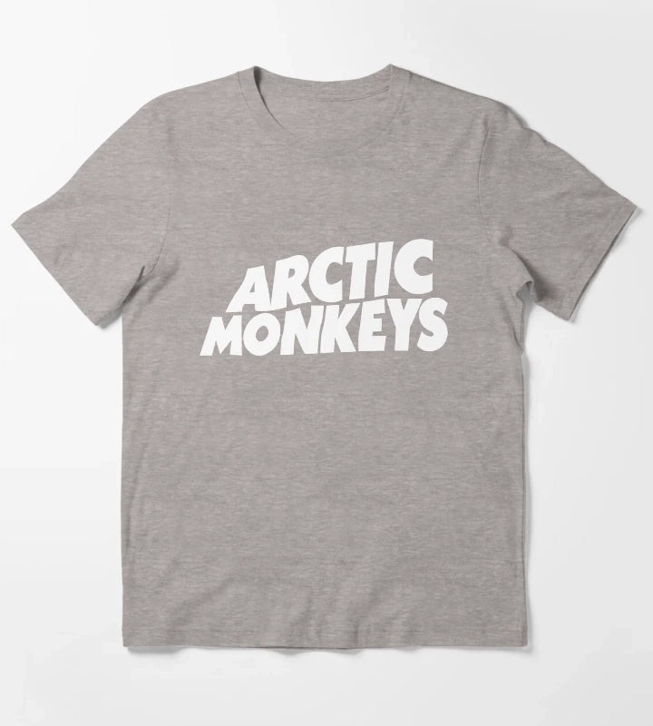 Arctic Monkeys Vintage Iconic Album Art T-Shirt Heather Grey
