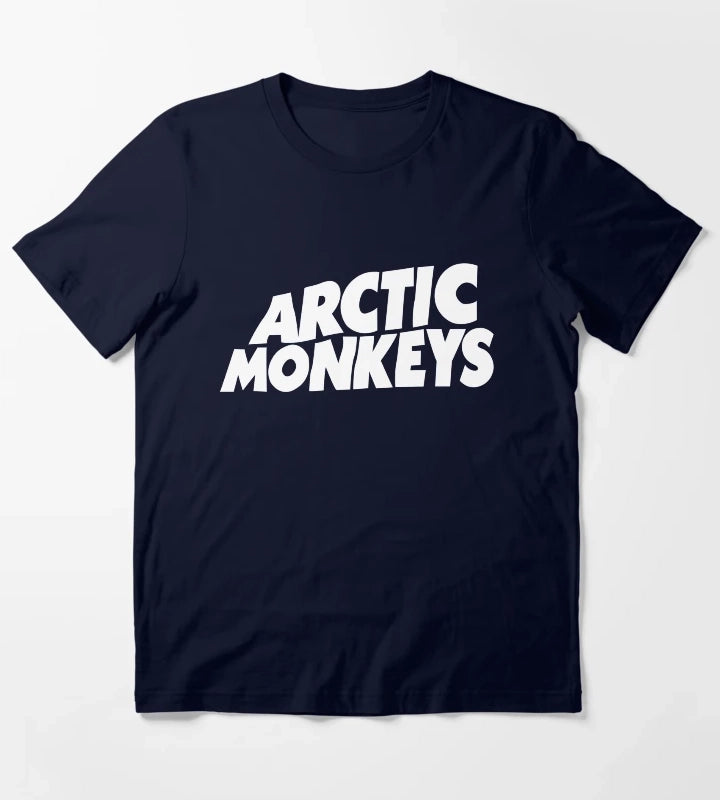 Arctic Monkeys Vintage Iconic Album Art T-Shirt Navy