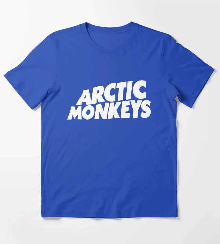 Arctic Monkeys Vintage Iconic Album Art T-Shirt Blue