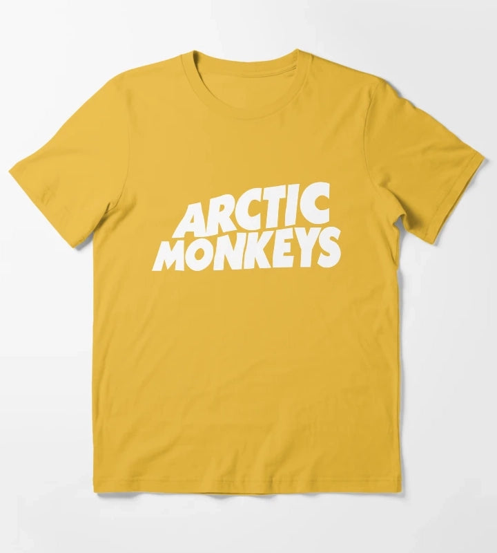 Arctic Monkeys Vintage Iconic Album Art T-Shirt Yellow