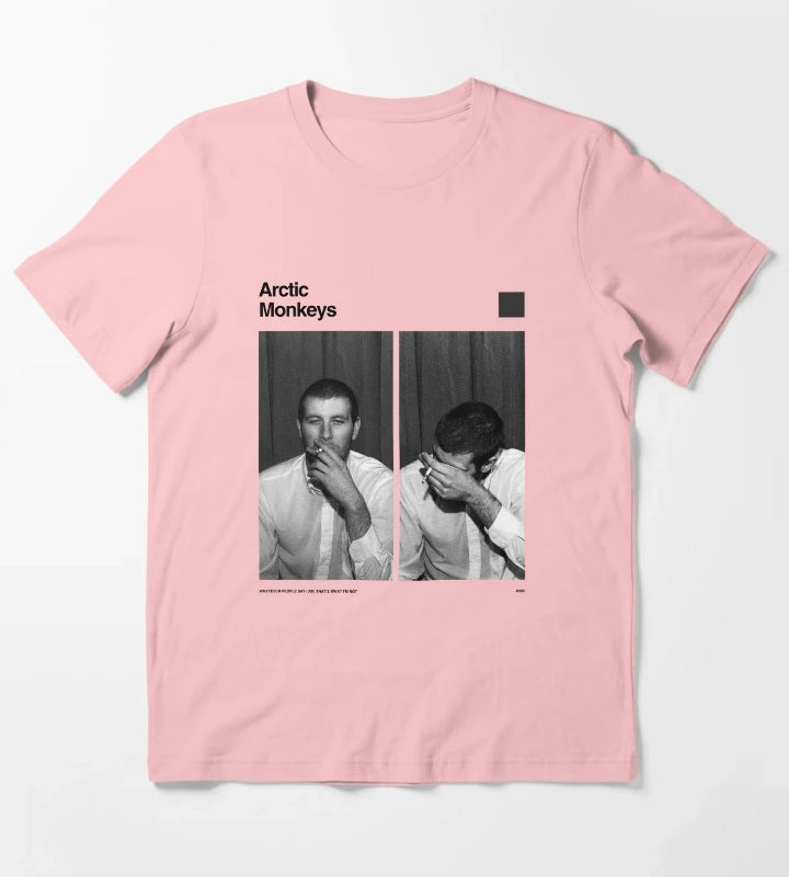 Arctic Monkeys Whatever People Graphic T-Shirt Dark Grey