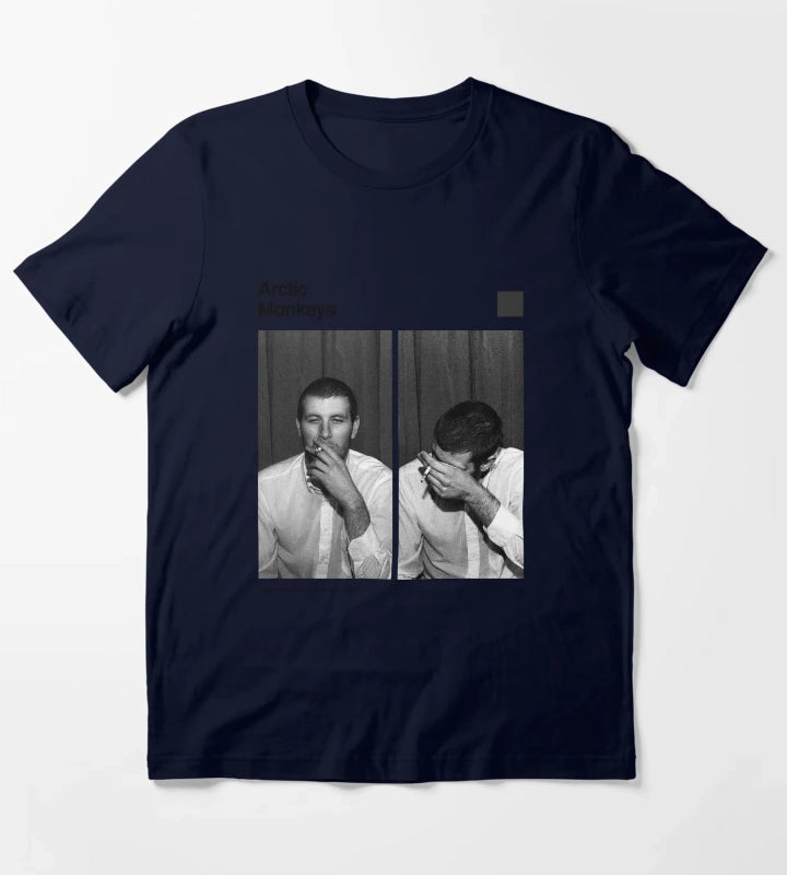 Arctic Monkeys Whatever People Graphic T-Shirt Navy