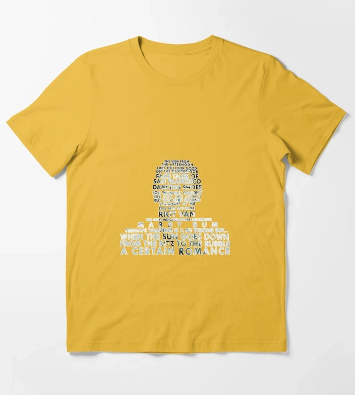 Arctic Monkeys Whatever People Say I Am T-Shirt Yellow