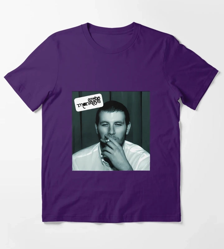 Arctic Monkeys Whatever People Say I Am Thats What Im Not T-Shirt Purple