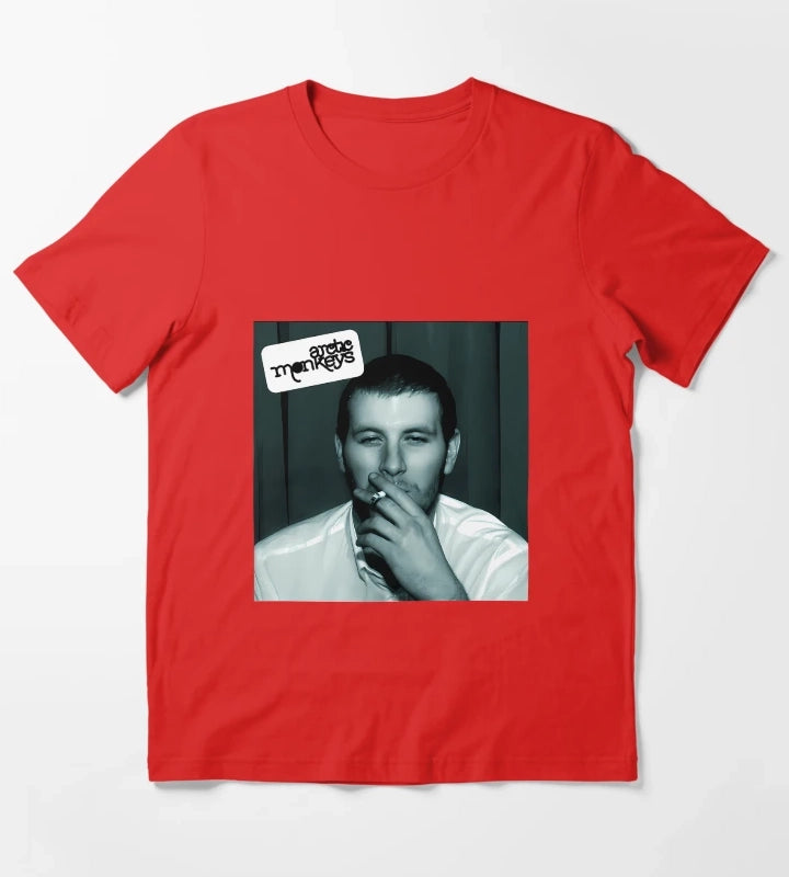 Arctic Monkeys Whatever People Say I Am Thats What Im Not T-Shirt Red