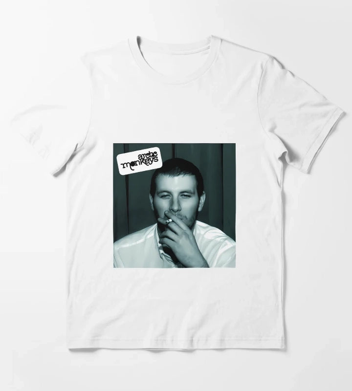 Arctic Monkeys Whatever People Say I Am Thats What Im Not T-Shirt White