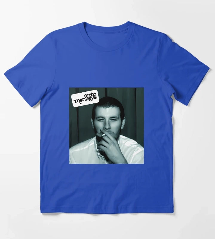 Arctic Monkeys Whatever People Say I Am Thats What Im Not T-Shirt Blue