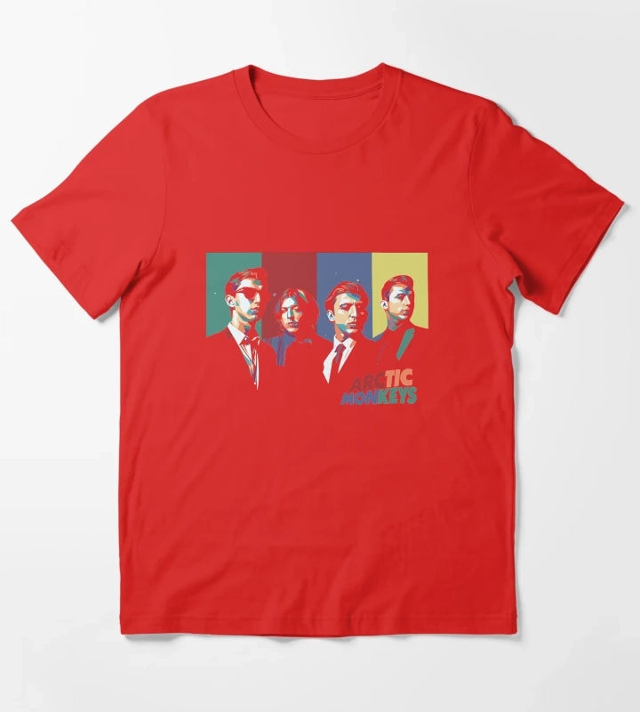 Arctic Monkeys Wpap T-Shirt Red