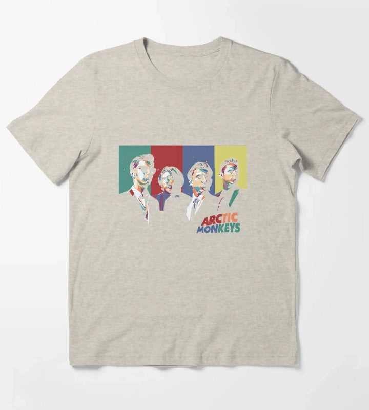 Arctic Monkeys Wpap T-Shirt Cream