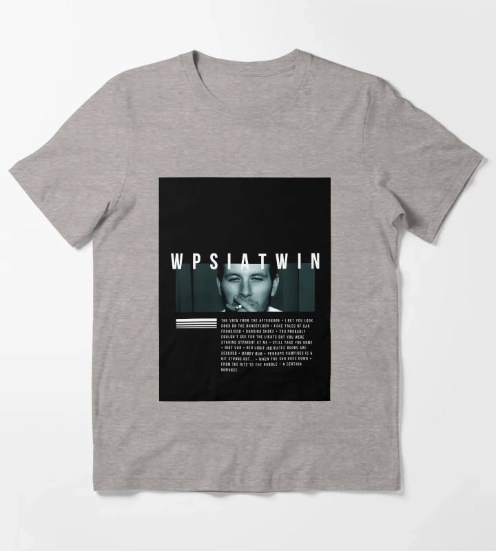 Arctic Monkeys Wpsiatwin Album Art T-Shirt Heather Grey