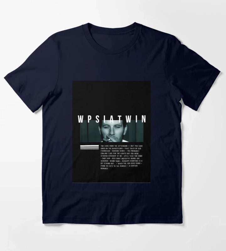 Arctic Monkeys Wpsiatwin Album Art T-Shirt Navy