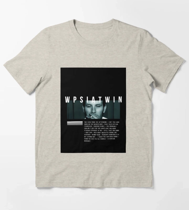 Arctic Monkeys Wpsiatwin Album Art T-Shirt Cream