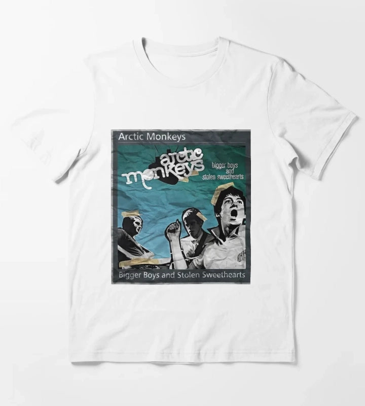 Arctic Monkeys art T-Shirt White