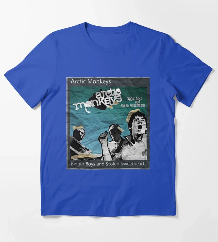 Arctic Monkeys art T-Shirt Blue