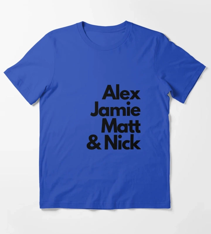 Arctic Monkeys band members T-Shirt Blue