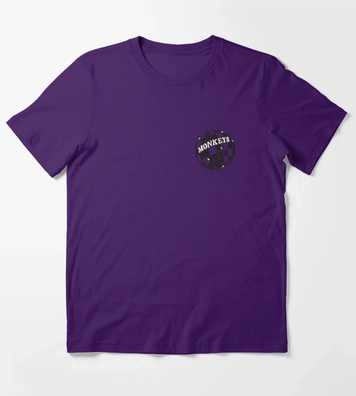 Arctic Monkeys mirrorball T-Shirt Purple