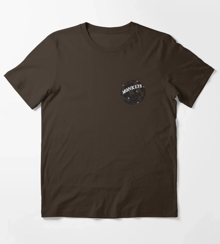 Arctic Monkeys mirrorball T-Shirt Brown