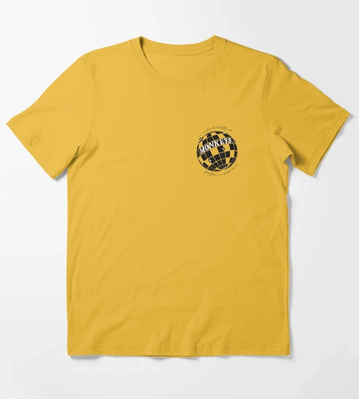 Arctic Monkeys mirrorball T-Shirt Yellow