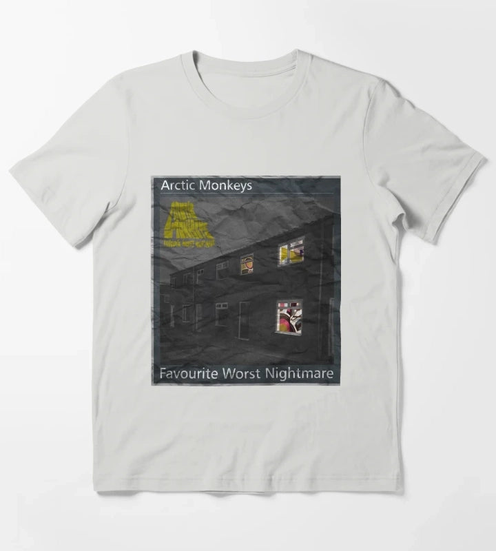 Arctic Monkeys music T-Shirt Light Grey