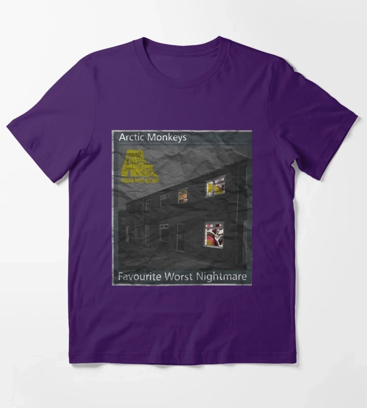 Arctic Monkeys music T-Shirt Purple