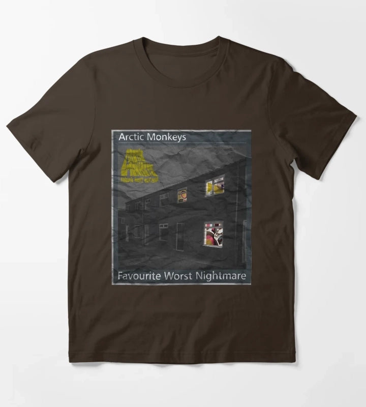 Arctic Monkeys music T-Shirt Brown