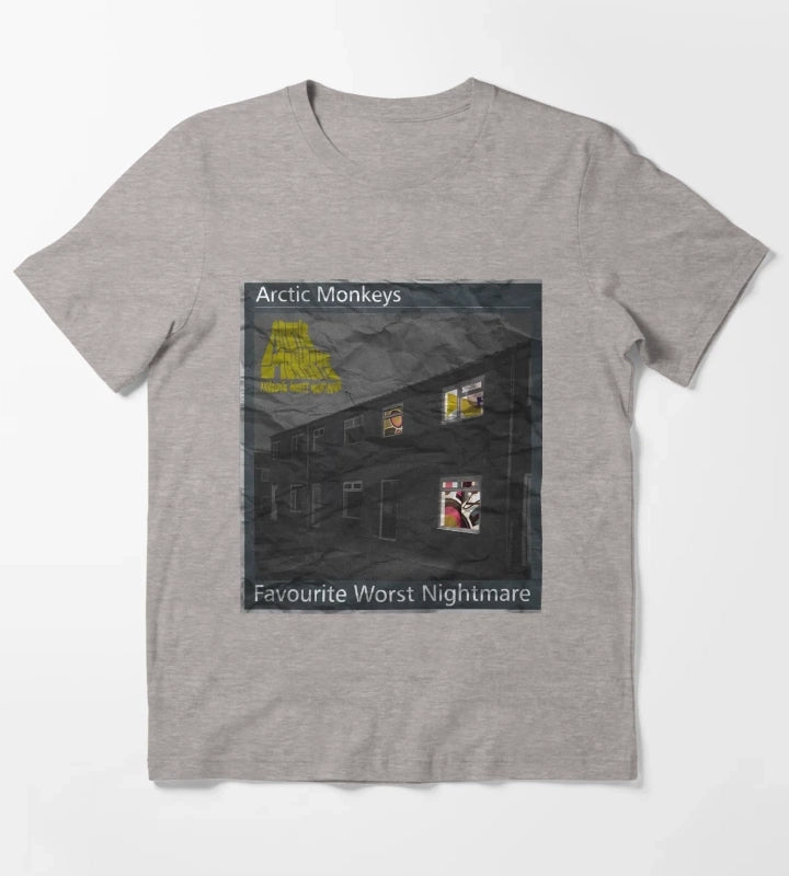 Arctic Monkeys music T-Shirt Heather Grey