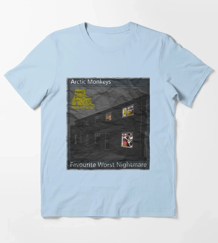 Arctic Monkeys music T-Shirt Sky Blue