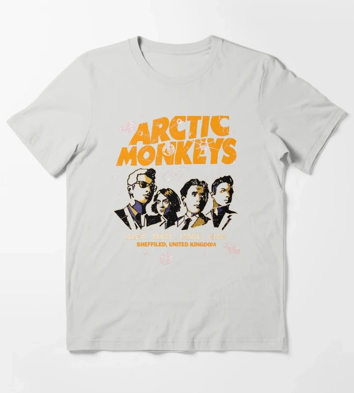 Arctic Music Monkeys Essential T-Shirt Light Grey