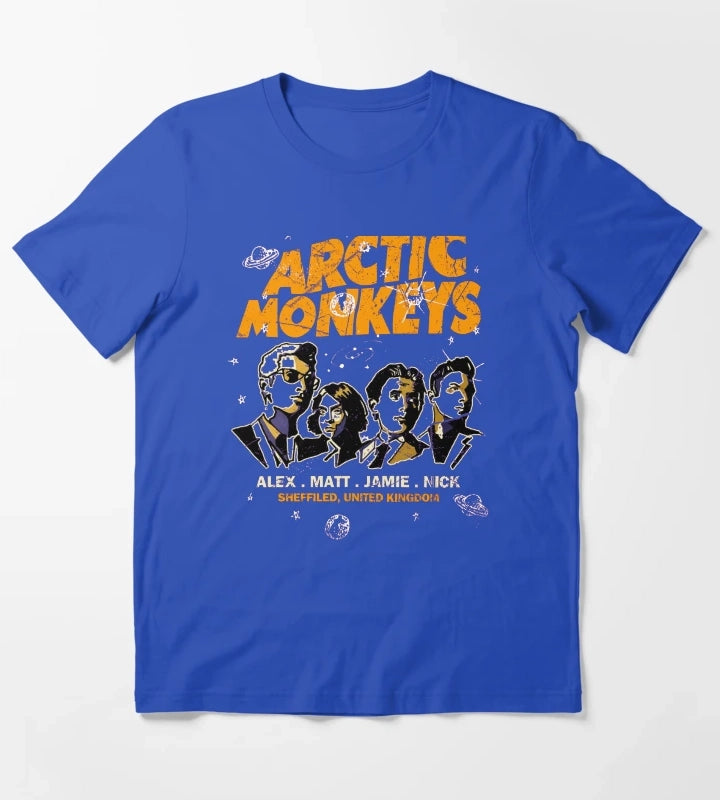 Arctic Music Monkeys Essential T-Shirt Blue