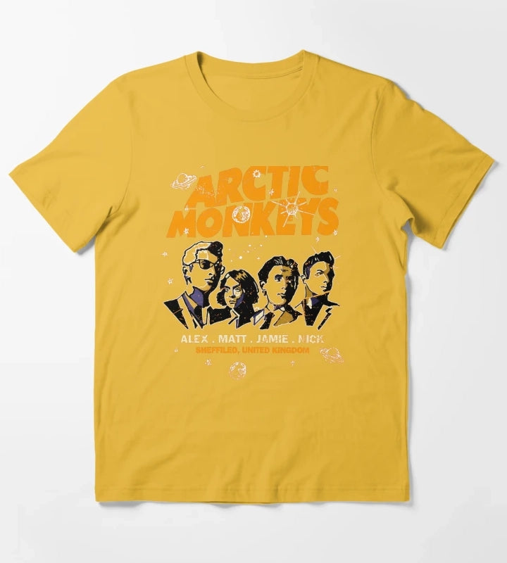 Arctic Music Monkeys Essential T-Shirt Yellow