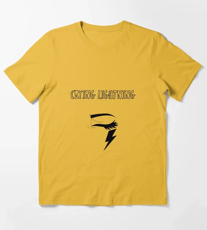 Arctic monkeys crying lightning T-Shirt Yellow