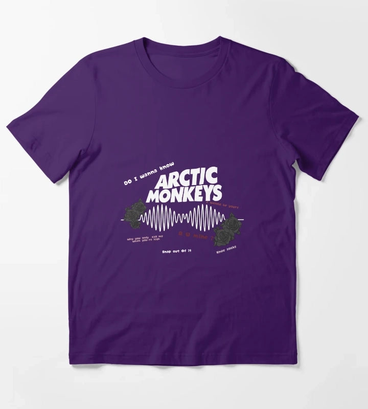 Arctic monkeys fanart T-Shirt Purple