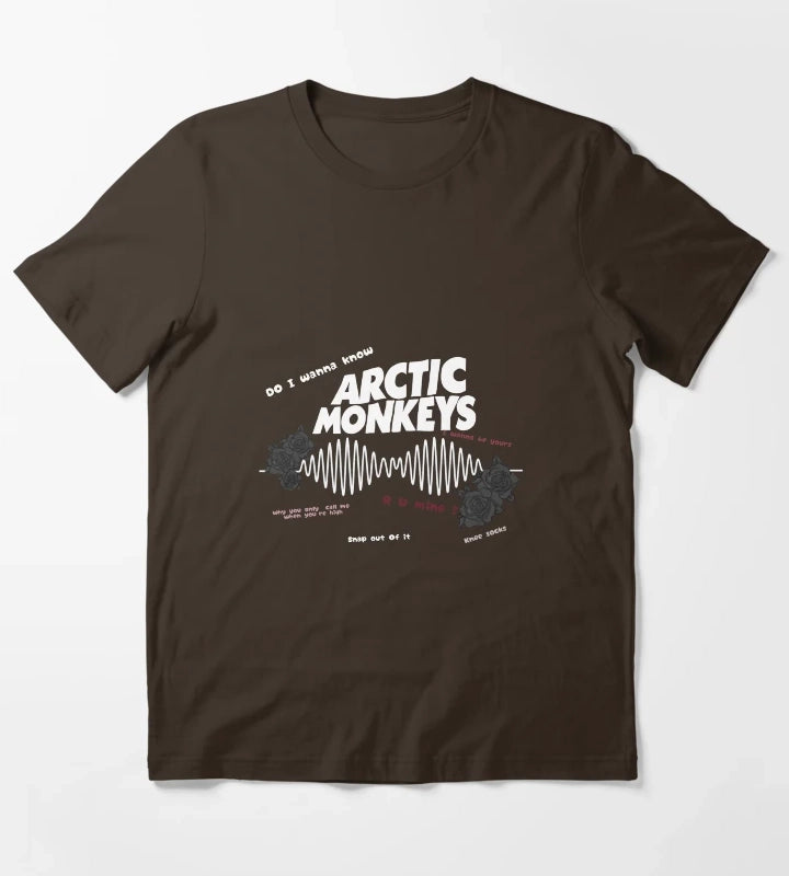 Arctic monkeys fanart T-Shirt Brown
