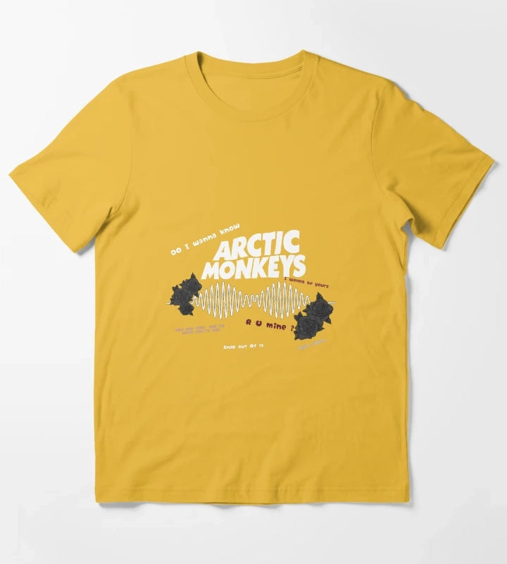 Arctic monkeys fanart T-Shirt Yellow