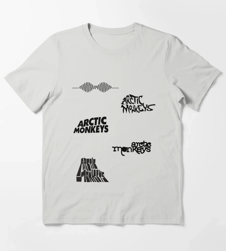 Arctic monkeys logo pack T-Shirt Light Grey