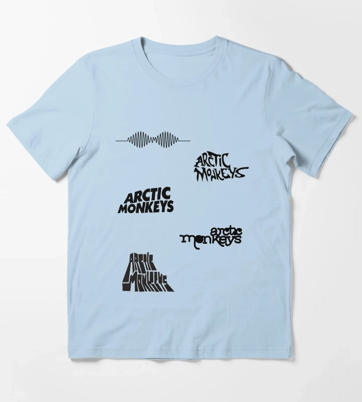 Arctic monkeys logo pack T-Shirt Sky Blue